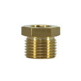 Reducer 1/4"F-1/2"M St510 Brass